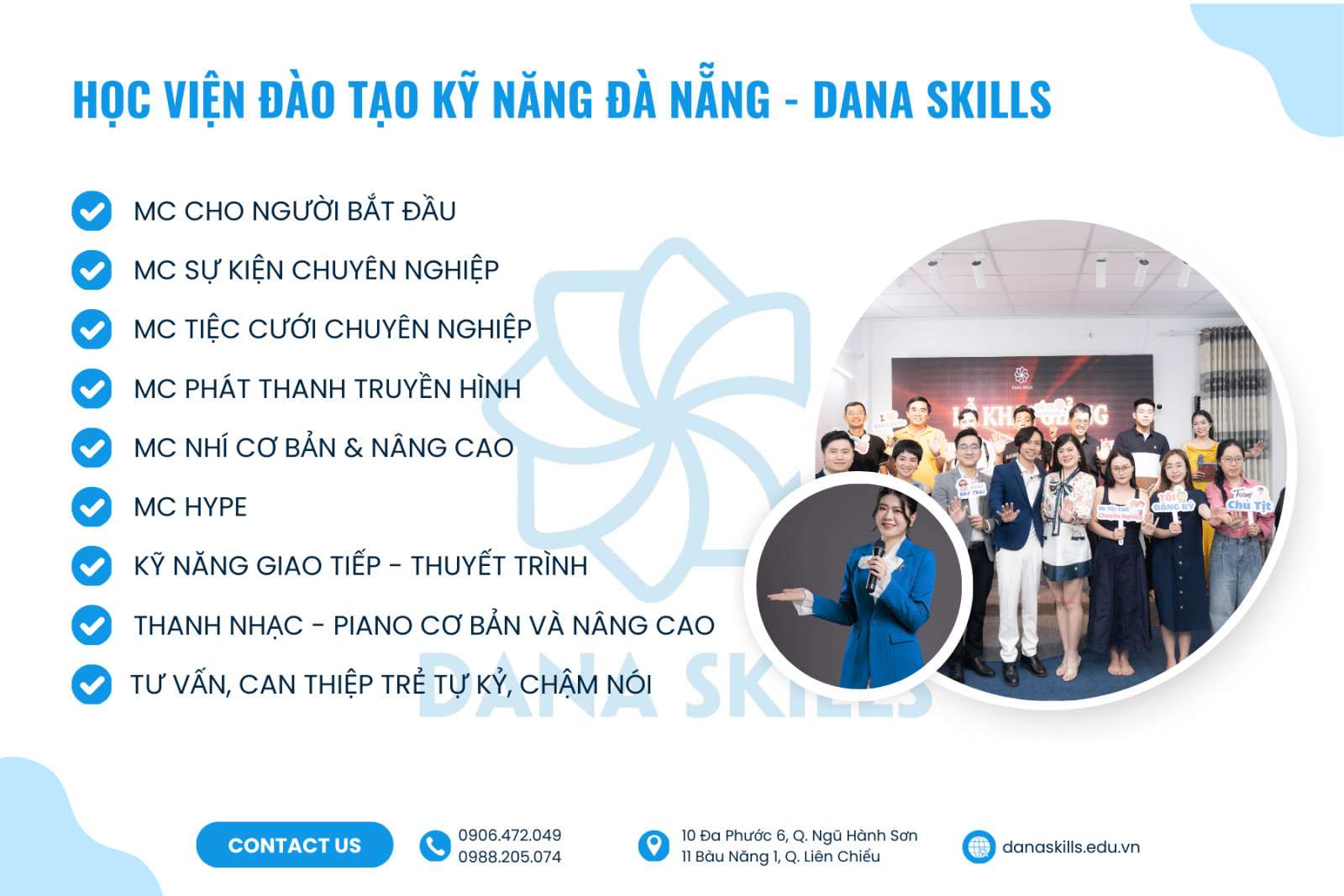 DANA SKILLS TUYỂN SINH KHÓA HỌC QUÝ 3 NĂM 2024