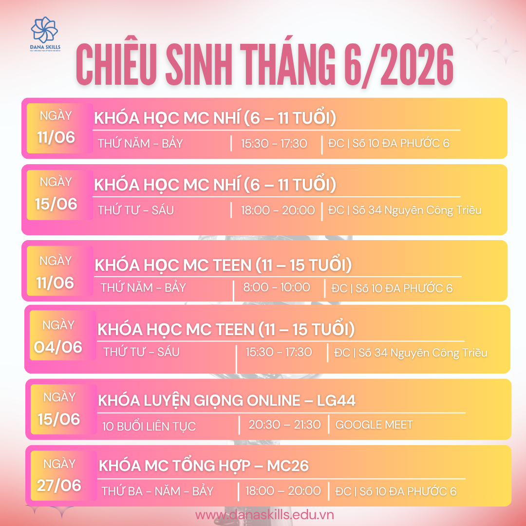 Các Khóa Học Đào Tạo Kỹ Năng Tại Đà Nẵng Uy Tín | DaNa Skills
