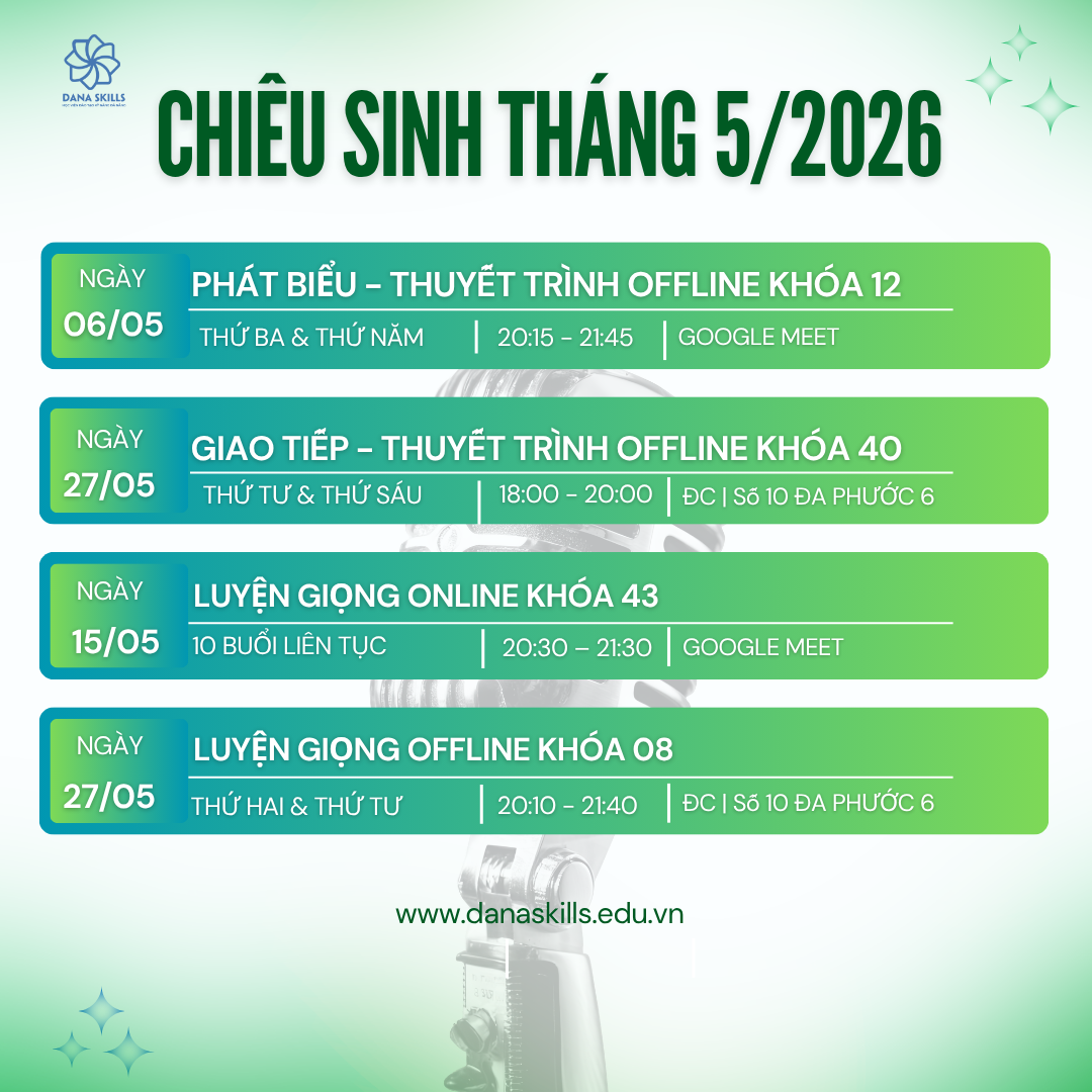 Các Khóa Học Đào Tạo Kỹ Năng Tại Đà Nẵng Uy Tín | DaNa Skills