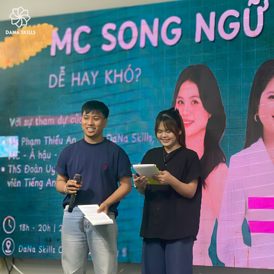 Workshop MC Song Ngữ tại DaNa Skills